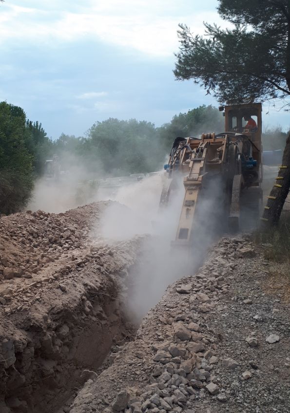 Visite chantier 2.07.20 feeder rural Baillargues (3)