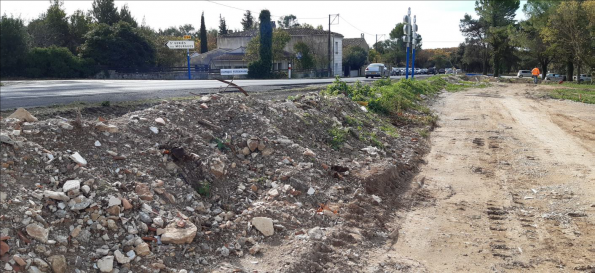 Feeder Ø400 – Giratoire RD610 – ST GENIES DES MOURGUES 2