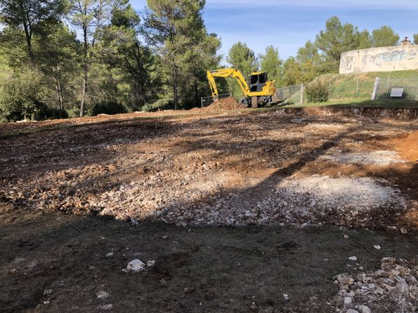 Dévoiement réseaux futur giratoire St Genies