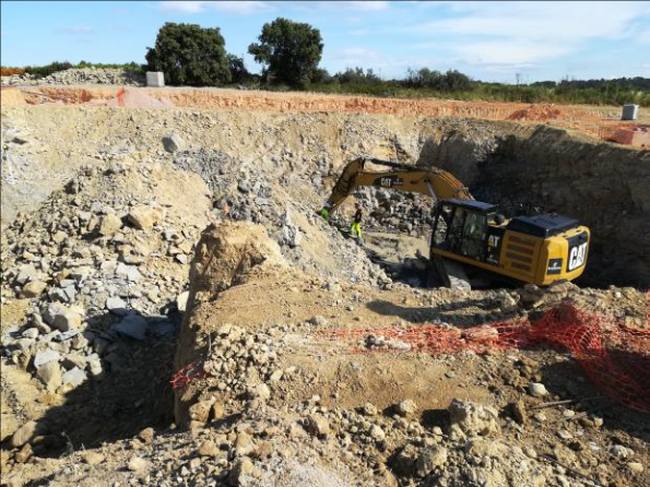 Construction unité de production eau potable à St Hilaire de Beauvoir