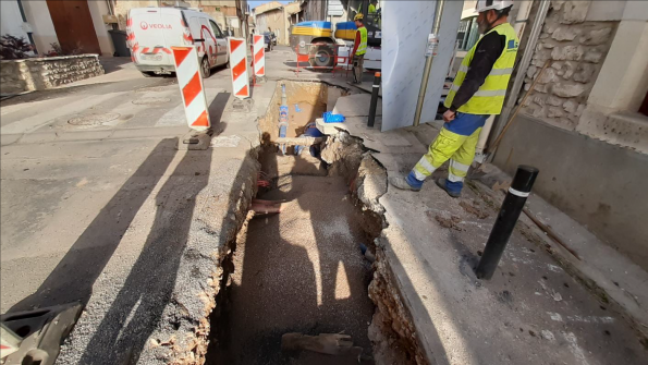 Galargues renforcement et renouvellement réseaux 25.02.21