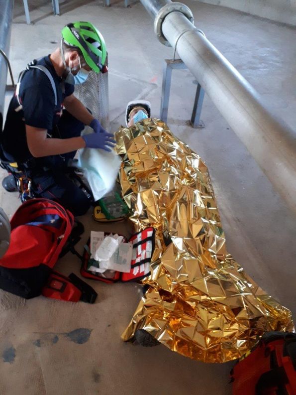 Manoeuvre SDIS GMP34 réservoir Castries 23.09.21 (5)