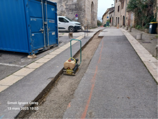 13.03.25_Ste Croix de Quintillargues_secteur Eglise_Renforcement AEP (2)