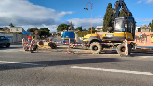 05.12.23_Baillargues_Rte Impériale_Travaux de renforcement AEP (3)